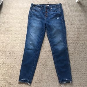 Madewell 10” High-Rise Skinny Jeans